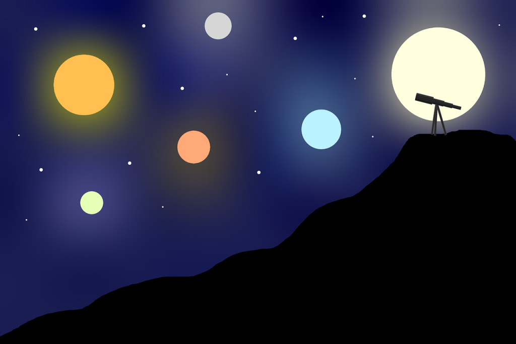 Fenomen rar sapte planete se aliniaza vizibil