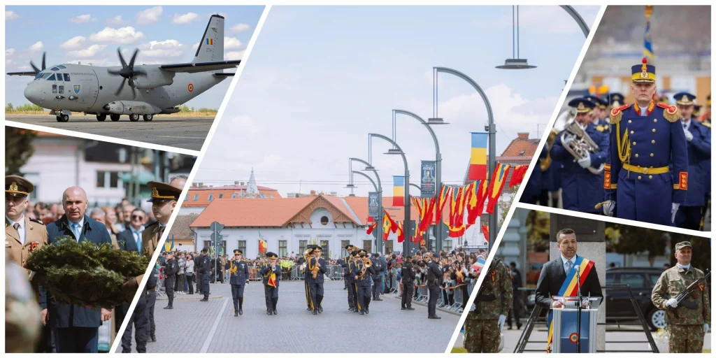 Oradenii sunt invitati luni la aniversarea a 106 ani de administratie romaneasca ceremonii militare momente simbolice si avioane expuse la Aeroport