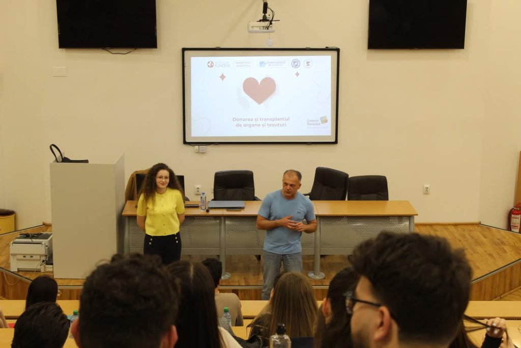 Prima prezentare despre donarea de organe la Oradea