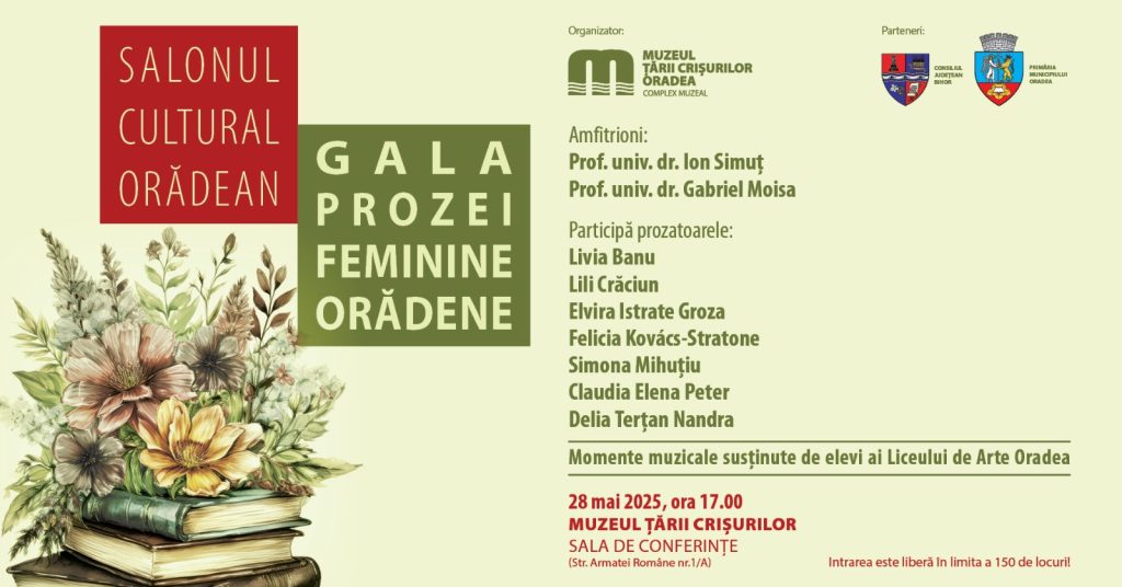 Gala prozei feminine ordene un eveniment deosebit la Muzeul Tarii Crisurilor