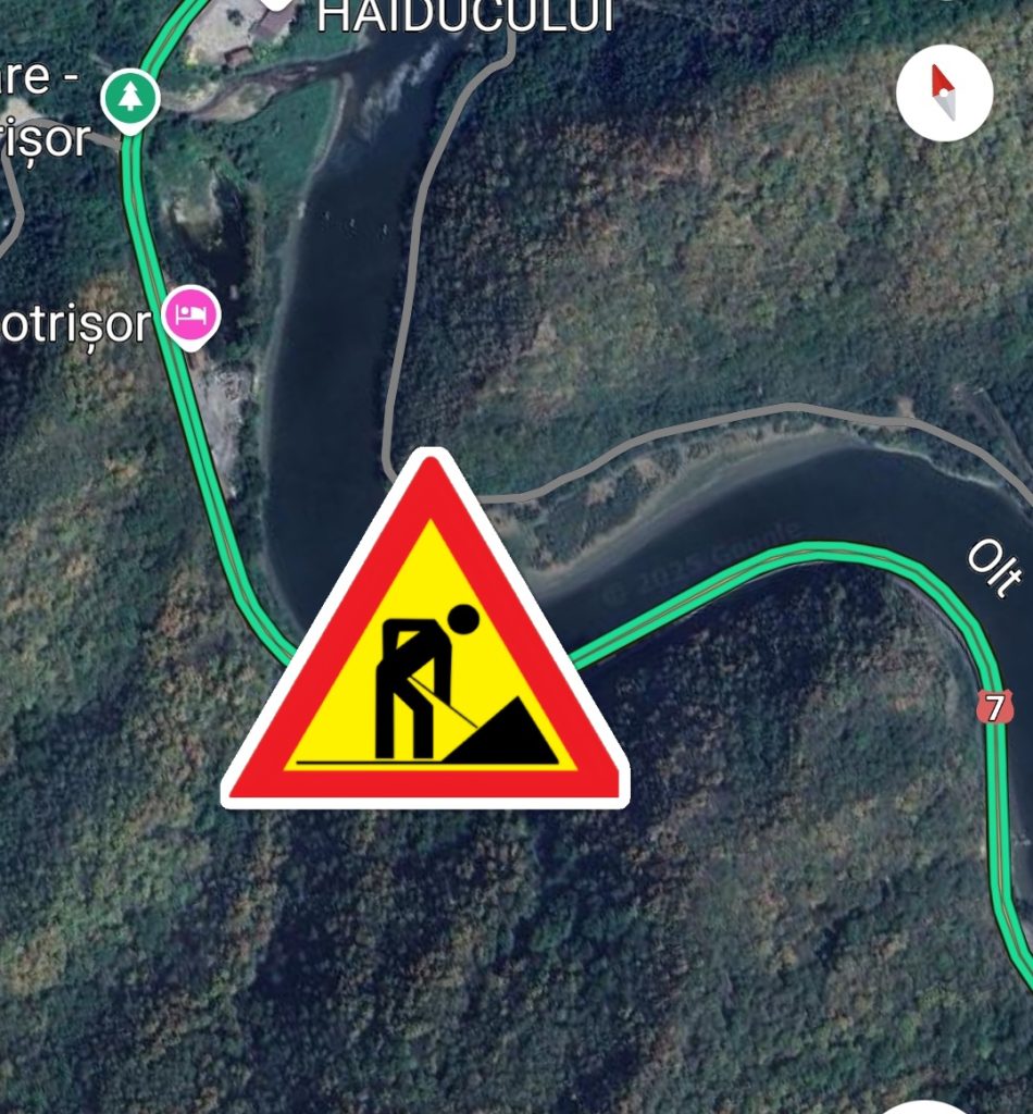 Restrictii trafic 12 mai pe Valea Oltului