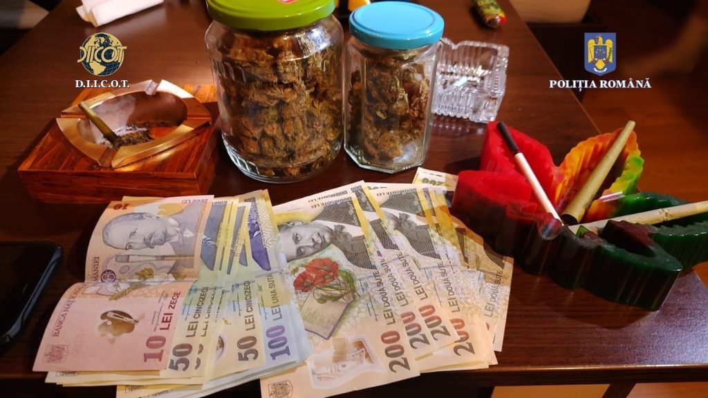 Retea de traficanti destructurata la Oradea droguri confiscate