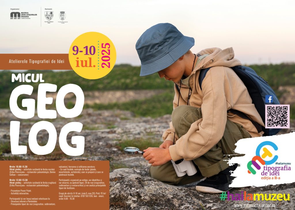 Activitate educationala muzeala Micul geolog in Oradea