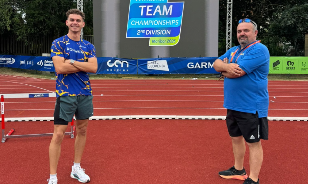 Atletul oradean Mihai Sorin Dringo a batut recordul national la 400 metri