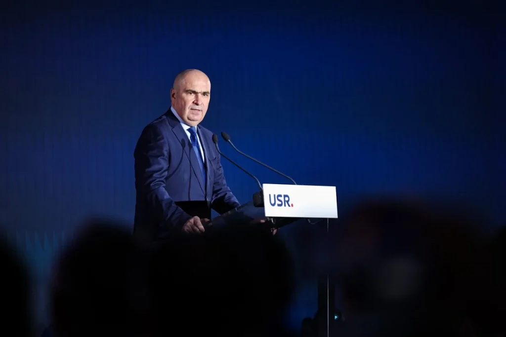 Ilie Bolojan la Congresul USR Stiu ca acest guvern e de sacrificiu