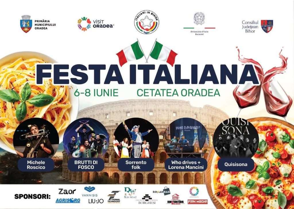 Trei zile de muzica gusturi si bucurie la Festa Italiana Oradea