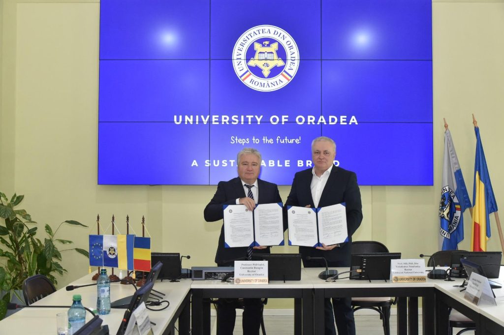 Universitatea din Oradea a semnalt un acord cu Uzhhorod