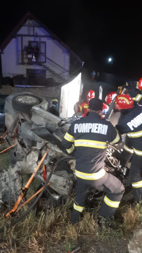 Accident grav pe DN76 in Hidiselu de Jos