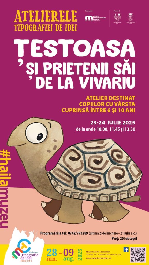 Activitate educationala muzeala Testoasa si prietenii ei in Oradea