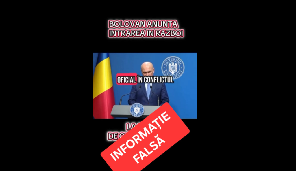 Romania nu va intra in razboi clarificare MAI despre un fake news