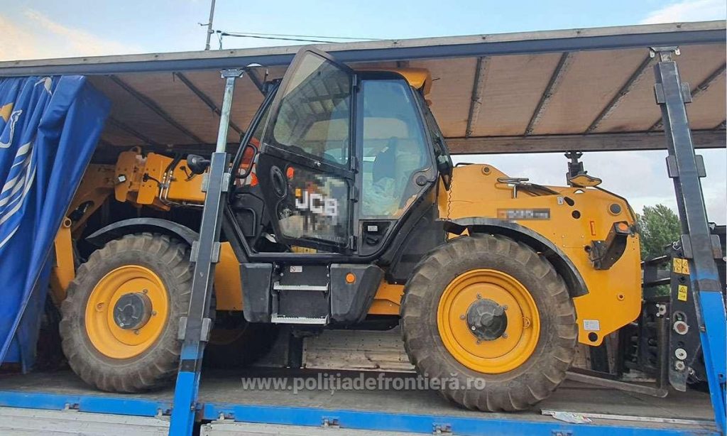 Utilaje de constructii de 170000 euro retinute in Bors