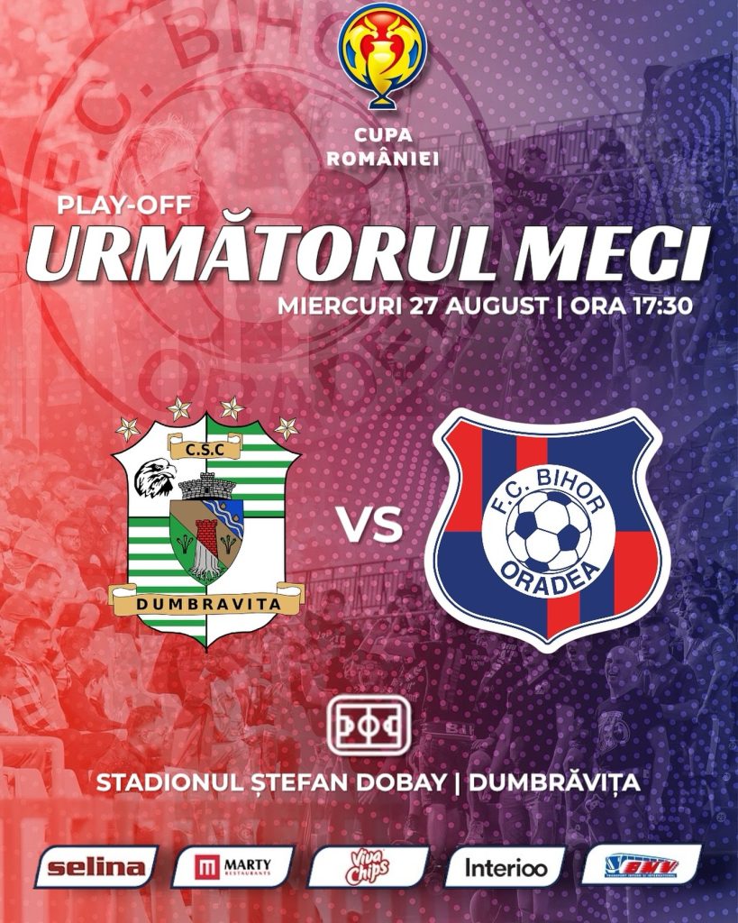 FC Bihor se lupta pentru calificarea in cupele Romaniei