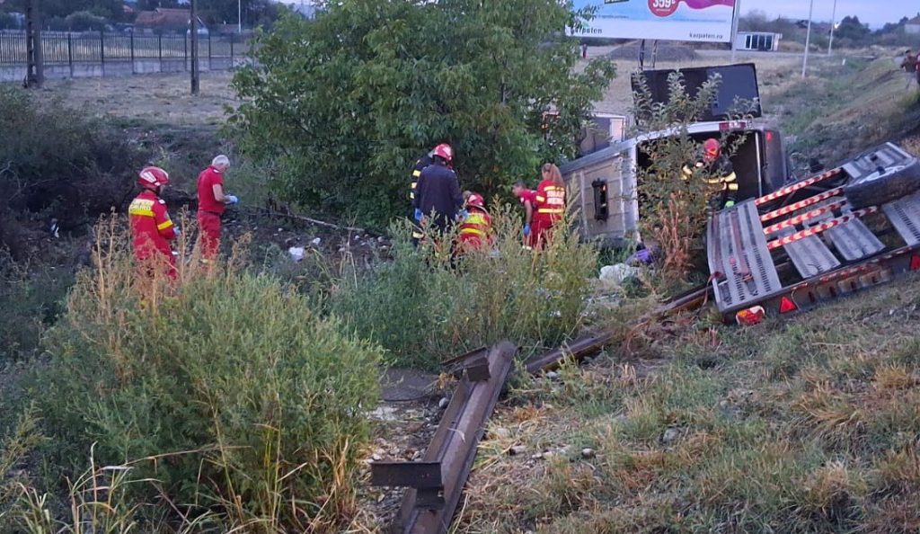 Grav accident intre Oradea si Alesd la Sacadat