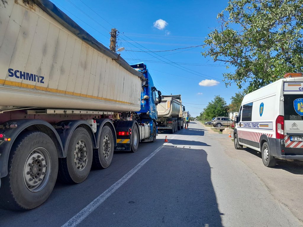 13 sanciuni pentru depirea gabaritului n Bihor
