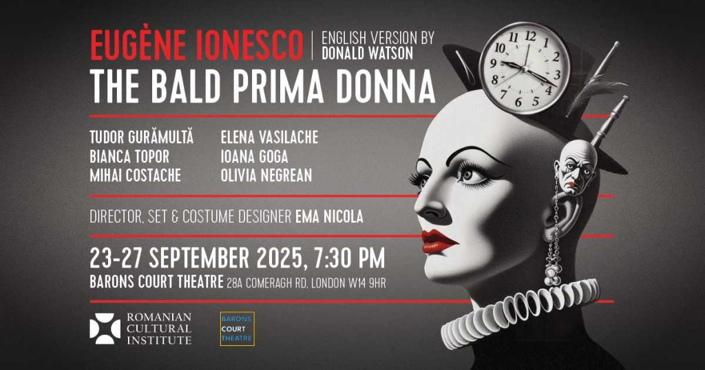 Actori romano britanici in Cantareata cheala la Barons Court Theatre