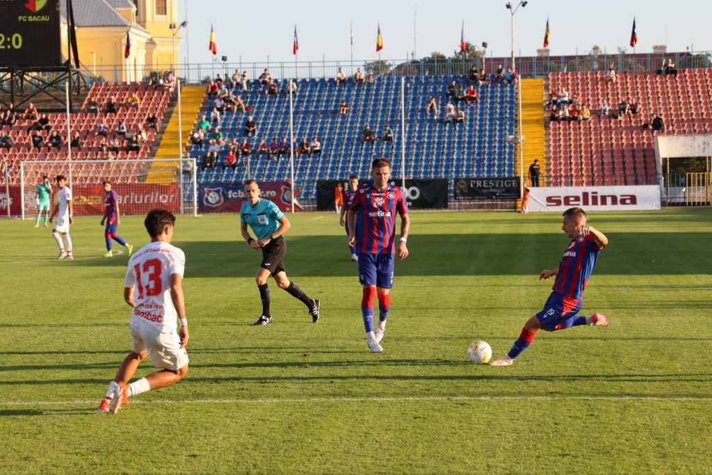 FC Bihor castiga cu 2 0 impotriva FC Bacau