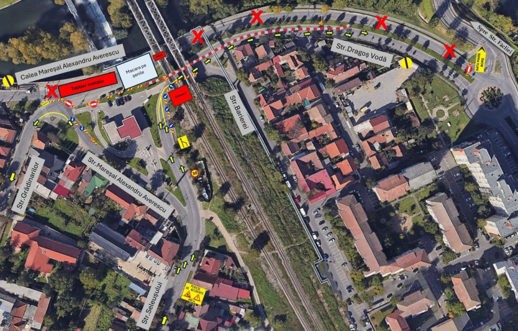 Primaria Oradea Restrictii de circulatie strada Dragos Voda