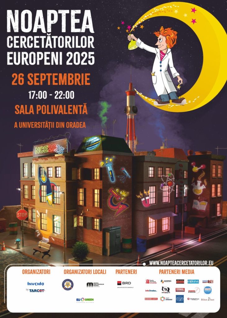 Stiinta revine la Oradea Noaptea Cercetatorilor Europeni