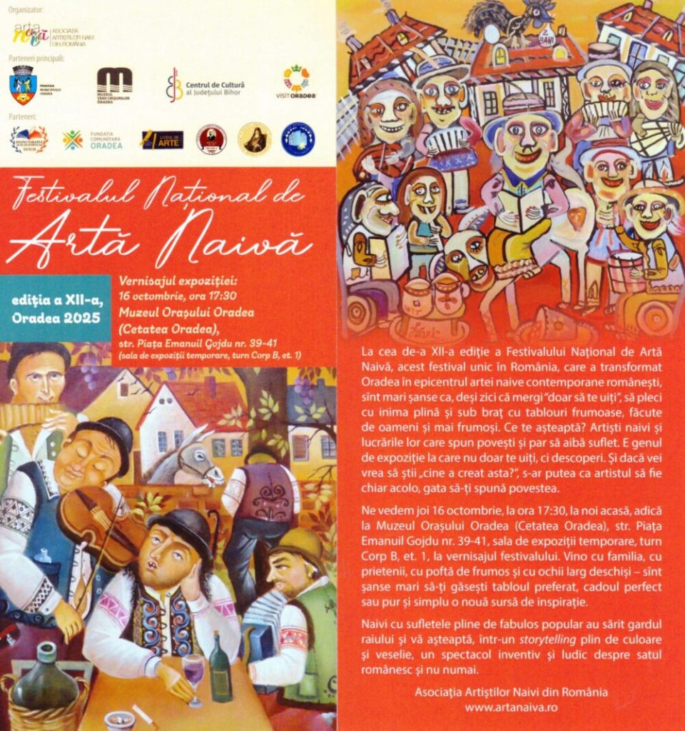 Oradea este capitala artei naive Festivalul revine cu povesti